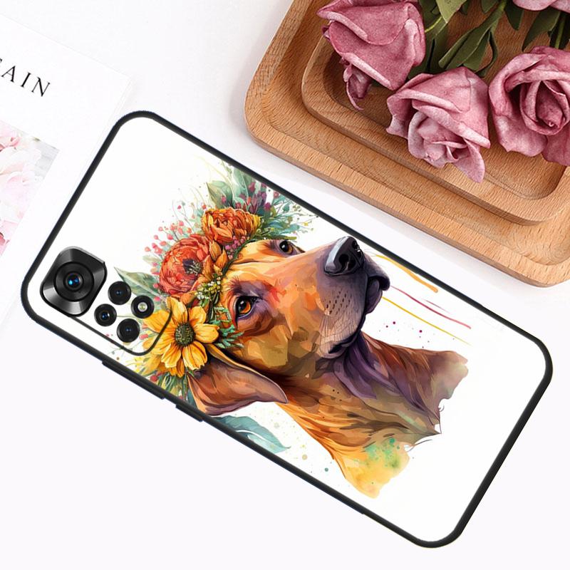 Rhodesian Ridgeback Dog Case For Xiaomi Redmi Note 14 Pro 13 12 11 9 10 9S 10S 11S 12S Redmi 14C 13C 10C 12C Cover