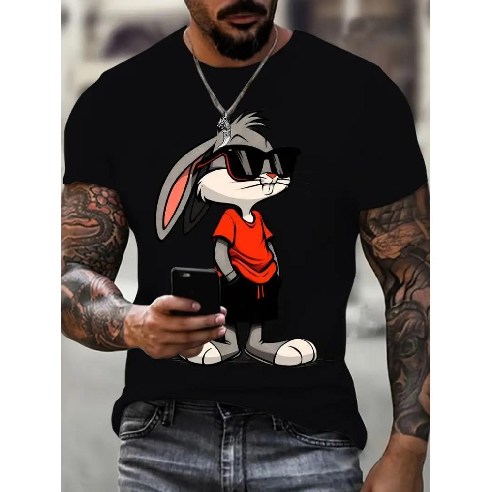 Men with Street Style Short Sleeves and Quick Drying Fabric Comfortable Men's Tops
