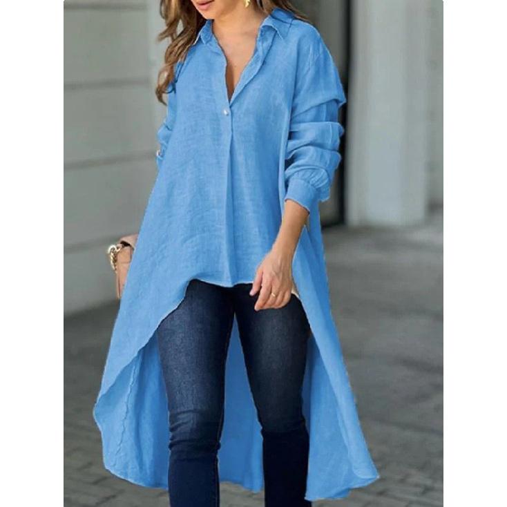 Spring And Autumn New Women'S Versatile Long Sleeve Daily Business Commuter Elegant Comfort Sexy Bottom Shirt Top