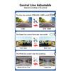 AHD 4K CCD 180 Degree Fisheye Lens Car Rear Side Front View Camera HD Wide Angle Reversing Backup Camera Night Vision Waterproof