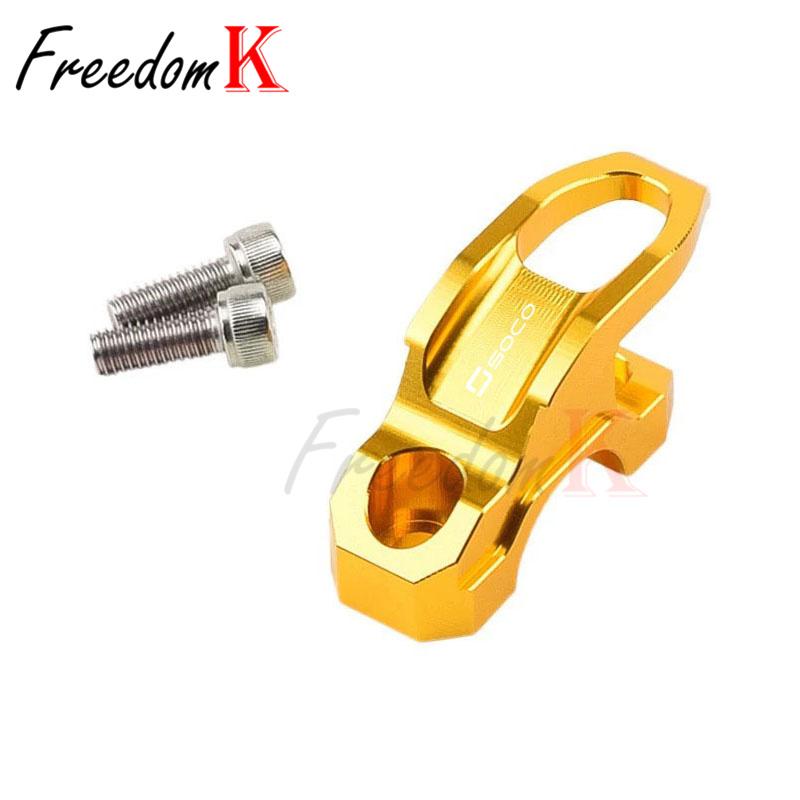 

For Super Soco Cpx Cumini Cux Tc 50 TC Max Wanderer Tcmax 2019-2025 Motorcycle Accessories Helmet Hook Luggage Bag Hanger Holder золотий