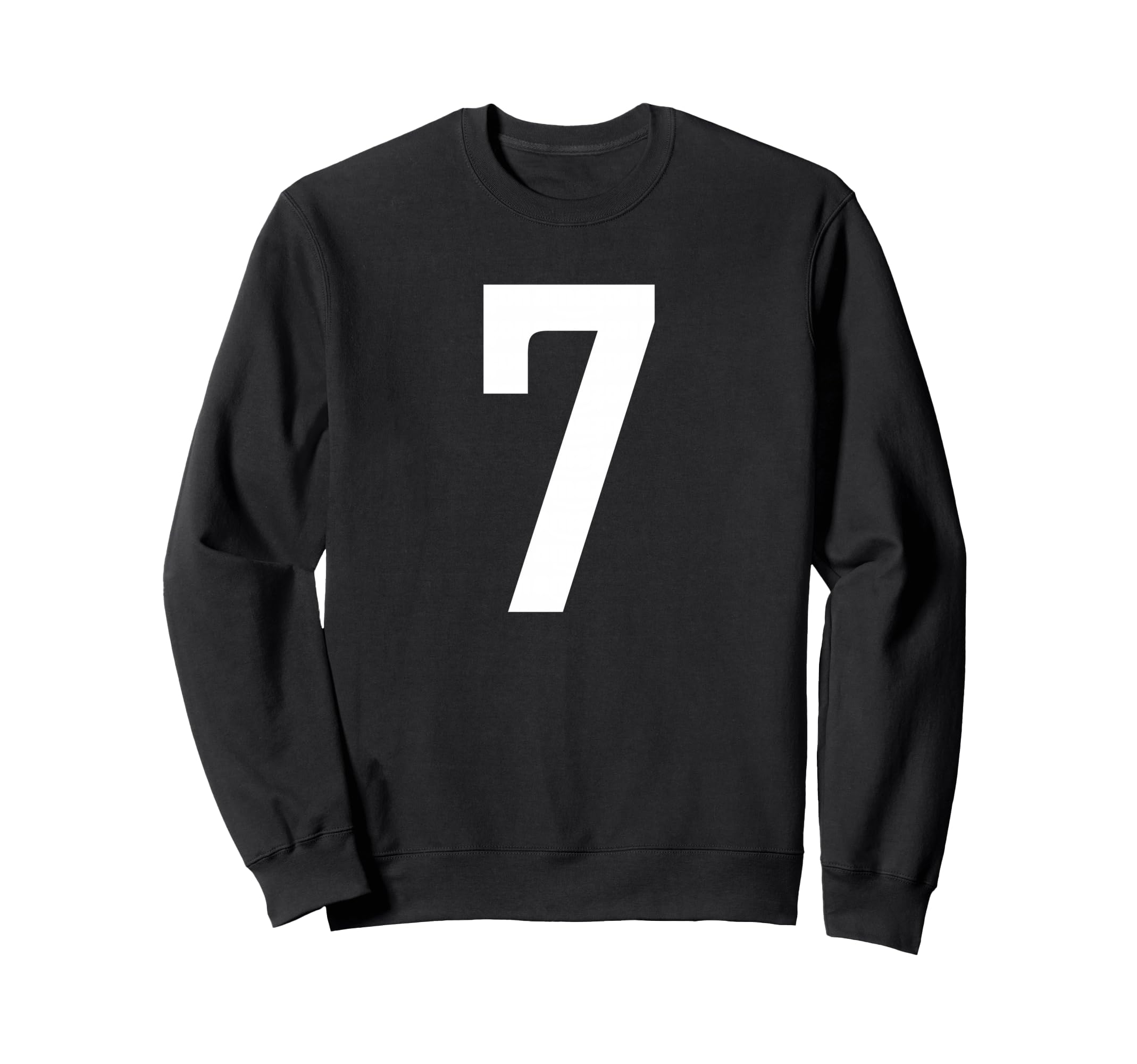 

Number Seven #7 Sports Team Uniform Sweatshirt