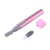 New Portable Electric Face Eyebrow Hair Body Blade Razor Shaver Remover Trimmer Beauty Pink