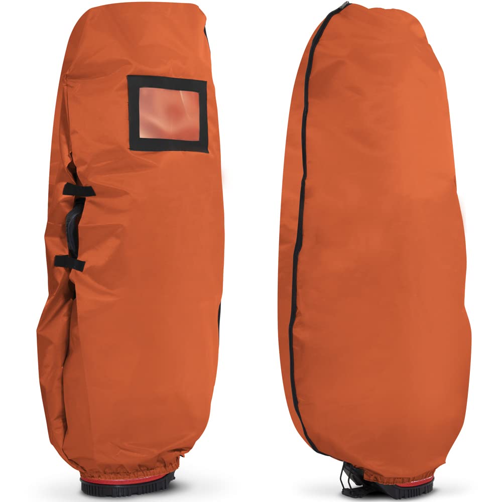 

PYKES PEAK Lightweight 12 Colors Golf Travel Cover up to Golf Bag Caddy Bag Cover Foldable Stylish Series Pikes Peak [Ultra [Supports 9.5 / 48 ]
