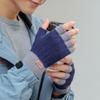 Winter Alpaca Wool Fingerless Gloves for Men, Women, Students - Ideal for Cycling and Writing