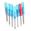 7 Pcs/Set Blue 45Mm X 3Mm Mini Small Cross Screwdriver Set Repair Tool