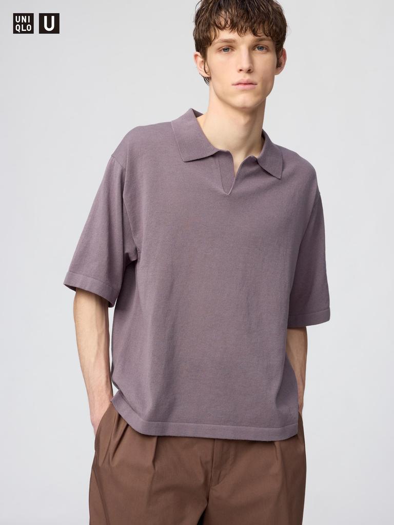 Uniqlo Japan Skipper Polo Sweater