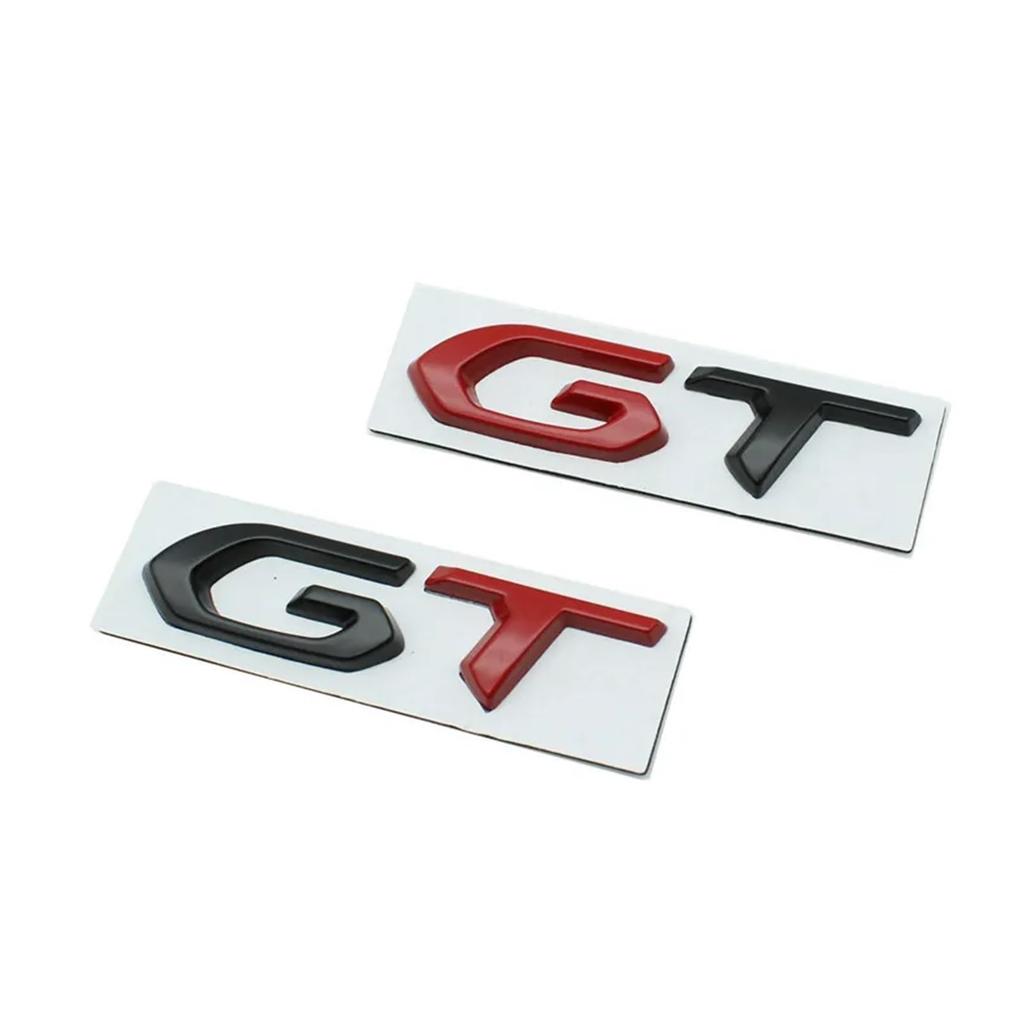 AQXYWIU (Small Shop) 3D Metal GT Logo GT Line Emblem