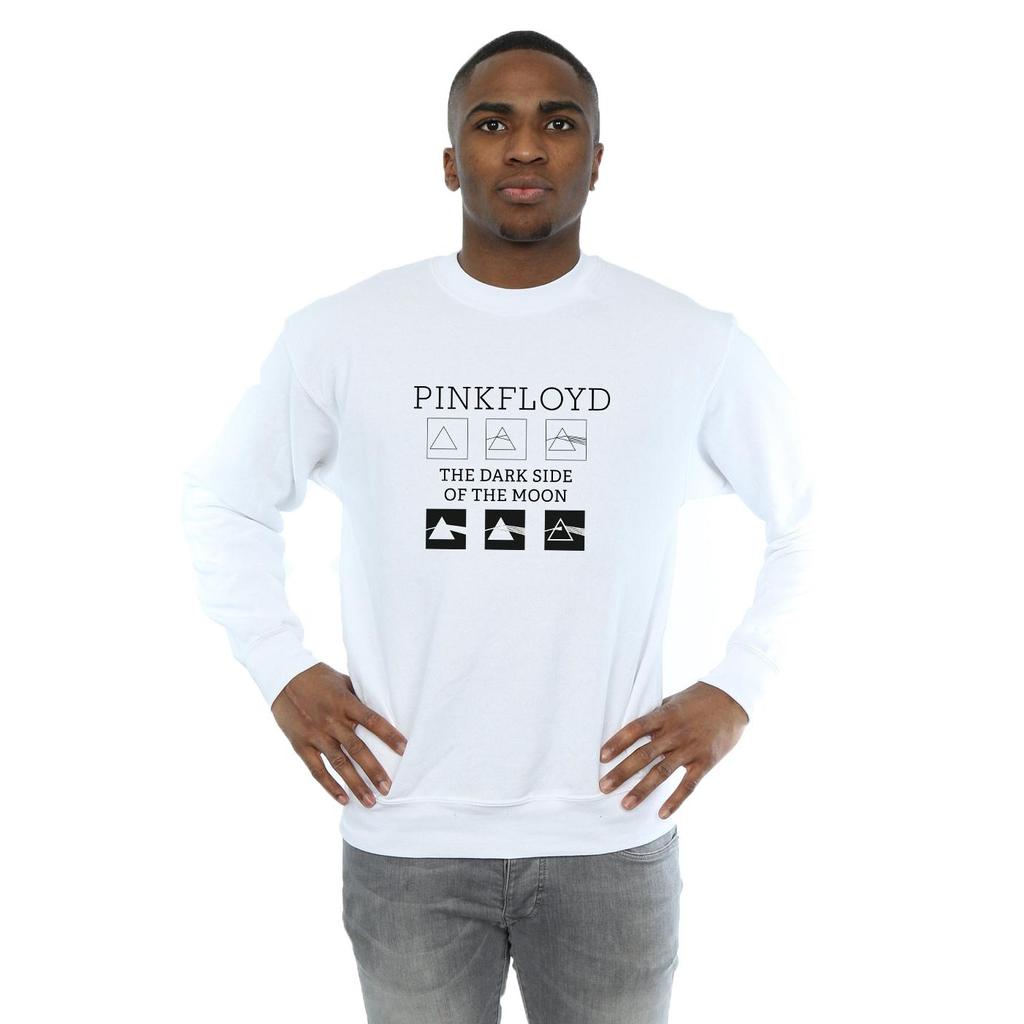 Pink Floyd Mens Pyramid Trio Sweatshirt