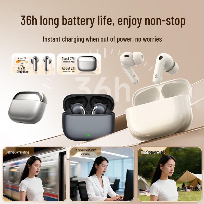 Edifier Lolli Pro5 True Wireless Noise-Canceling Earbuds