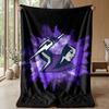 Melbourne StormPrinted Flannel Blanket Cozy Skin-Friendly Warm Throw for Couch Bed Indoor Daily Use