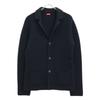 Altea Black wool x acrylic knit jacket Jacket M blackUsed