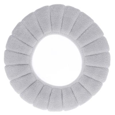 Toilet Seat Cover Thickened Washable Soft Material Keep Warm Skin Friendly Durable Exquisite Color
