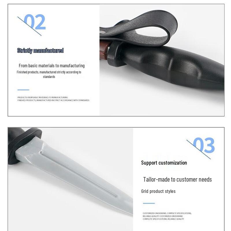 Rubber Training Dagger Set