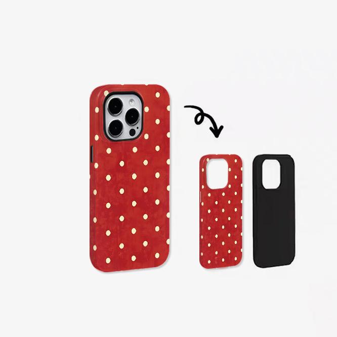 2-in-1 Super Stoßfeste Handyhülle Für iPhone 17 Pro Max 16 Pro 15 Plus 14 13 mini 12 11 16E 17 Air Vollständig Abgedeckt Modische Hülle