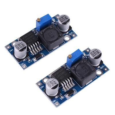 2Pcs Adjustable Step Down Power Supply Module   Converter 3 2V To 35V Step Down Voltage Regulator 3A For Electronic DIY