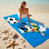 1pc Mickey Mouse Soccer Action Microfiber Beach Towels Quick Dry Towel Sand Beach Towels Pool for Travel Swim Pool. S07210119