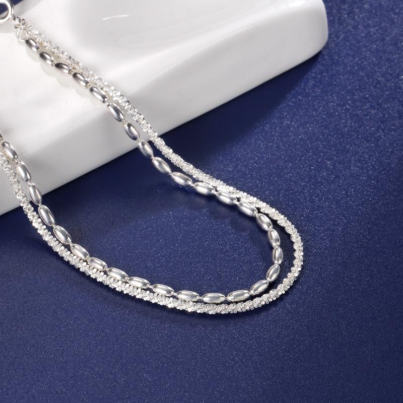 

Цыганский двухслойный браслет Женский простой и универсальный сверкающий браслет с подвесками Doudou Ювелирный браслет Подарок для девушек