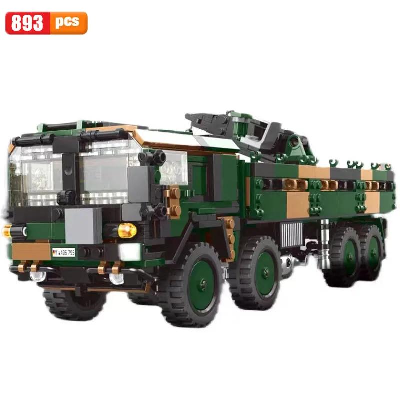 Militär ww2 Kanone Sturmpanzer Kampfpanzer Auto LKW Armee Waffe Bausteinsets Modell Jungen Spielzeug für Kinder Geschenk