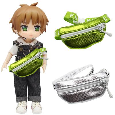 17cm Cute Mini Plush Doll'S Bag Accessories For Labubu Idol Dolls Dollhouse 1/6 1/8 1/12 Dolls Backpack OB11 Doll Fashion Accessories Kids Toys