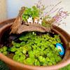 Cute Fishing Cat Fishbowl Fishing Figure Fisherman Figurine Cat Fishing Rod Seals Figures Cat Decoration Interior Accessories