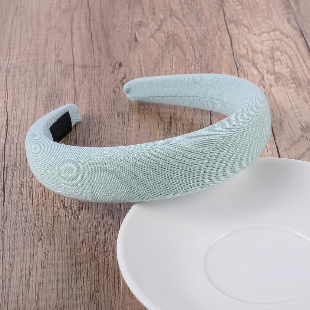 Fashion Solid Color Hair Bands Girls Vintage Elastic Headbands Sponge Hairbands Hair Hoop Korean Hair Accessories for Women