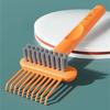 Quick Cleaning Hairbrush Cleaner Durability Plastic Build Effortless Debris Extraction For All Comb Types Home Salon Use