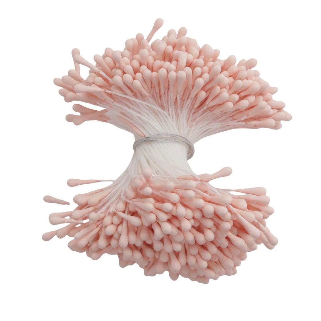 2mm 390 Root Matte Heart Flower Simulation, Eco-Friendly Rose Lily Stamen