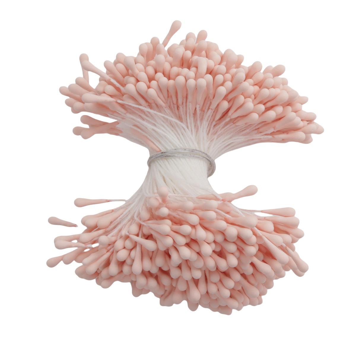 

2mm 390 Root Matte Heart Flower Simulation, Eco-Friendly Rose Lily Stamen 2mm Matte