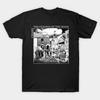 Taglia Asiatica Uomo T-shirt Nera Stampata Crass Stampa Senza Taglio Cotone T-shirt