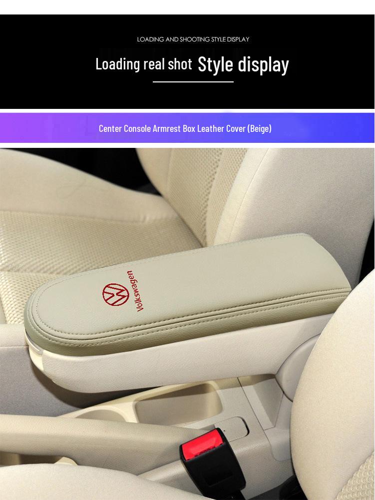 Passar 08-22 Lavida, Lavida PLUS och Classic Lavida Qihang Läderskydd för armstödsbox.