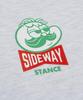[IMPROVES] [SIDEWAYSTANCE] Snack Logo Fleece Half-Zip Sweatshirt