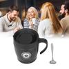 Coffee Cup 330ml Handle Portable Stainless Steel Thermal Insulation Effect Hot Water Cup  