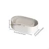 Soap Dish, Portable Holder with Lid, Automatic Draining Design for Bathroom, Travel, Kitchen,