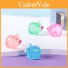 Adorable Glow In The Dark Miniature Pig Resin Desk Ornament For Fairy Garden