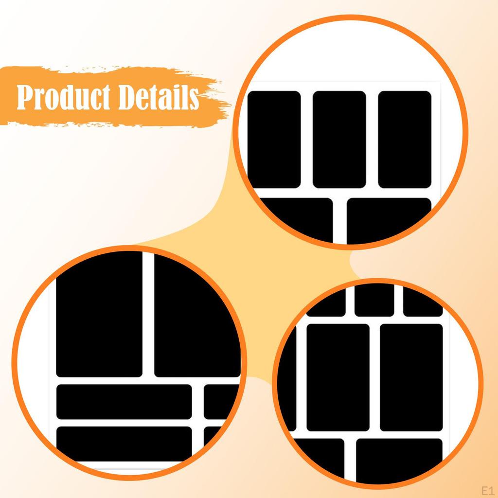 30 Pieces Removable Labels for Jars Classification Tags Identify Self Sticky Portable Pantry