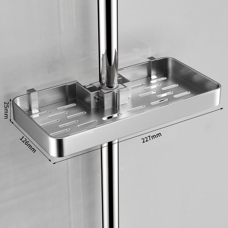 

Регулируемая полка для душа и стеллаж для хранения в ванной