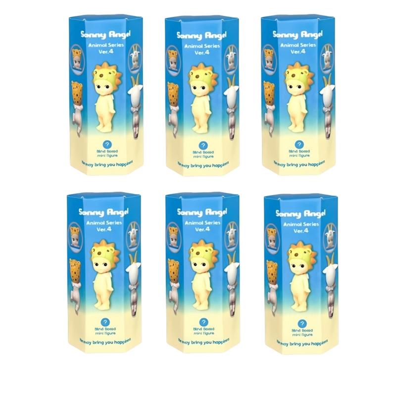 Angel Doll Mini Figure Animal Series Ver.1 Blind Box Anime Figures Cute Dolls Ornaments Fans Anime Christmas Birthday Gift Plaything