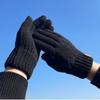 Windproof Winter Gloves Thick Men Mittens Gift Knitted Gloves  Girls