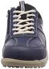 Spalding Men's Waterproof Spikeless Golf Shoes, Wide Fit, Size 4E, CIS 3550, Navy, Size 25.0 cm