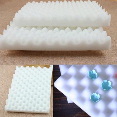 2Pcs DIY Sugarcraft Fondant Dry Flower Cake Decorating Sponge Mats Foam Pad