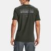 Under Armour Training Sports Breathable Straight T-Shirt Men Tops Baroque-Green 1352045-310