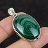 Malachite Pendant Handmade Brand New Jewelry 925 Sterling Silver Pendant Unique Design Pendant Wedding Gift For Mom Genuine Gemstone Jewelry