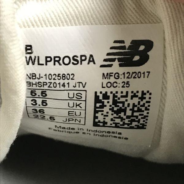 new balance WLPROSPA sneakers 22.5 women's gray(USED)