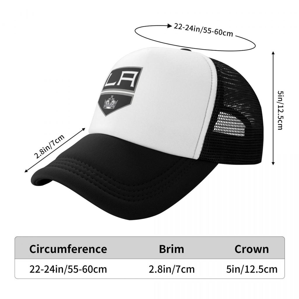 Los Angeles Hockey Fans King Outdoor Sport Cap Baseball Cap Unisex Women Adjustable Hat Cap Fashion Summer Hat