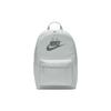 Heritage Solid Color Versatile Zipper Closure Polyester Backpack Unisex Backpack Light-Silver Smoke-Gray DC4244-034