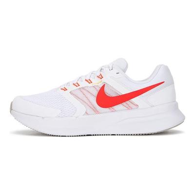 Run Swift 3 Bianco Scarlatto Brillante Uomo Sneakers Marrone Chiaro-Legno-di-Sandalo Arancione Laser DR2695-101