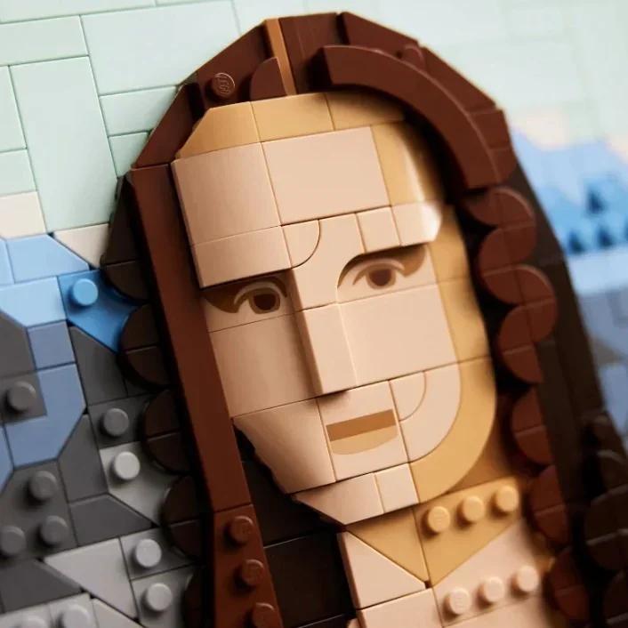 Artikel 31213 Världsberömd Målning 3D-modell Monterad Byggklossleksak Julklapp Heminredning