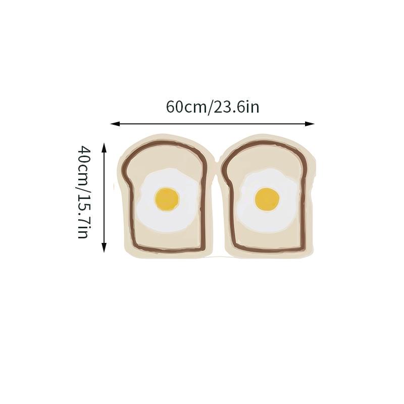 Cartoon Küche Lange Teppiche Unregelmäßige Fußmatte Teppiche für Wohnzimmer Saugfähige Eingangsfußmatte Küchenteppich Fußmatte alfombra