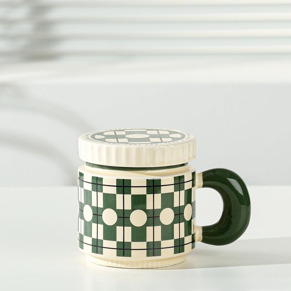Creative Flower Ceramic Cup Niche High End Coffee Cup Light Luxury Mug High Value Water Cup Camellia Cup Gift
